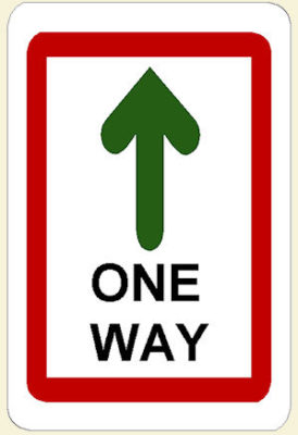 "One Way" image loading.